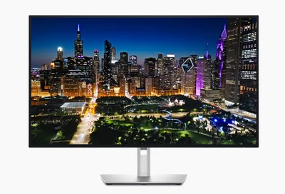 Dell U3225QE, 31.5" IPS  UHD AG, UltraSharp 120Hz, 5ms, 3000:1, 600 cd/m2, 4K 3840x2160, DCI-P3 99%, HDR, HDMI, DisplayPort, Thunderbolt Hub, Power delivery 140w, RJ45, ComfortView Plus, Height Adjustable, Pivot, Swivel, Tilt, PiP, PbP, Grey