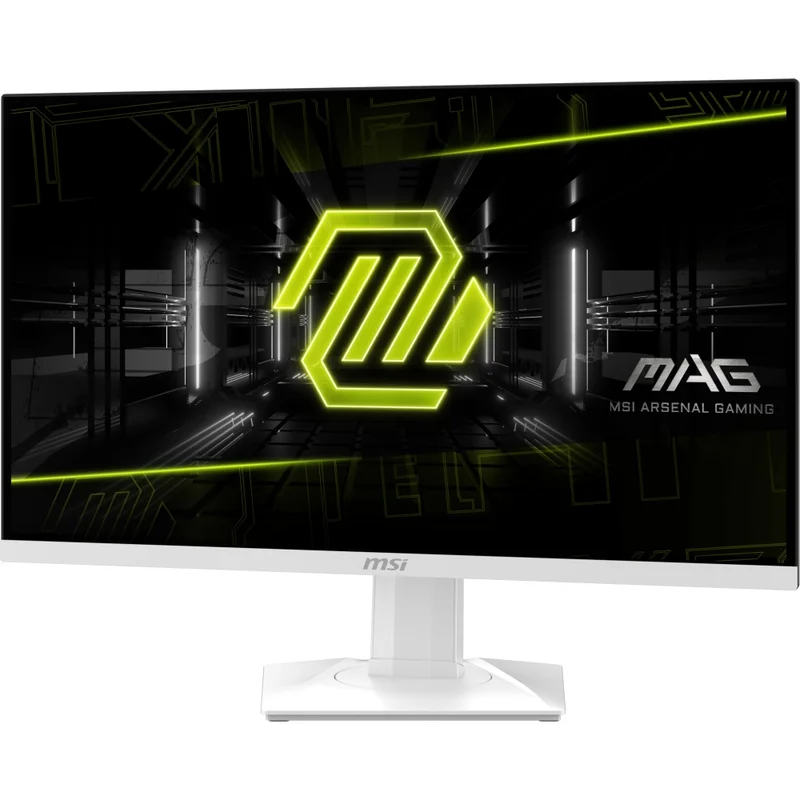 Монитор MSI MAG 274QRFW, 27" Rapid IPS, 2560x1440, 320Hz, 0.5ms, HDR400, FreeSync Premium, G-SYNC, Бял