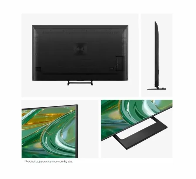Телевизор Hisense E8S 50" ULED 4K UHD 144Hz Quantum Dot Dolby Vision Smart TV черен