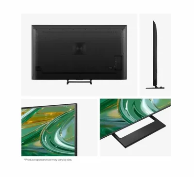Телевизор Hisense E8S 50" ULED 4K UHD 144Hz Quantum Dot Dolby Vision Smart TV черен