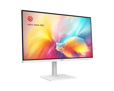 MSI Modern MD2712PW, 27", 100Hz, 1ms, IPS, 1920x1080 (FHD), 16:9, Flat, HDR Ready, EyesErgo, AG, MSI Display Kit, 117% sRGB, 300 nits, 1000:1, RedDot Winner, 1xHDMI1.4, 1xTypeC DP alt. w/PD (15W), Speakers 2x3W, Pivot, Heigh Adj., VESA, White, 5.85kg