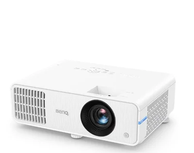 Мултимедиен проектор BenQ LH550 DLP 1920x1080 Full HD, 2600 ANSI лумена, LED, 15 000:1, 1.1x зуум, HDMI x2, USB-A, 10W говорител, бял