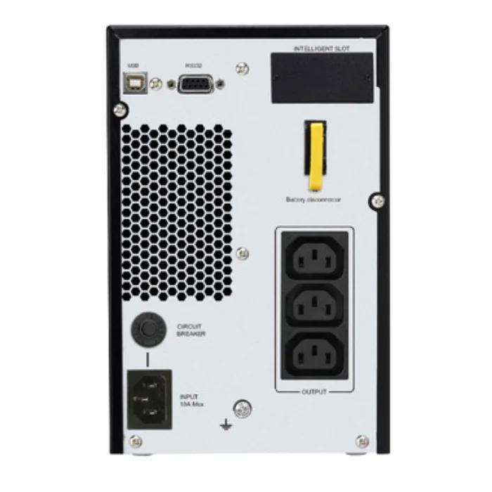 UPS APC Easy UPS On-Line SRV1KI-E 1000VA 900W on-line, черен