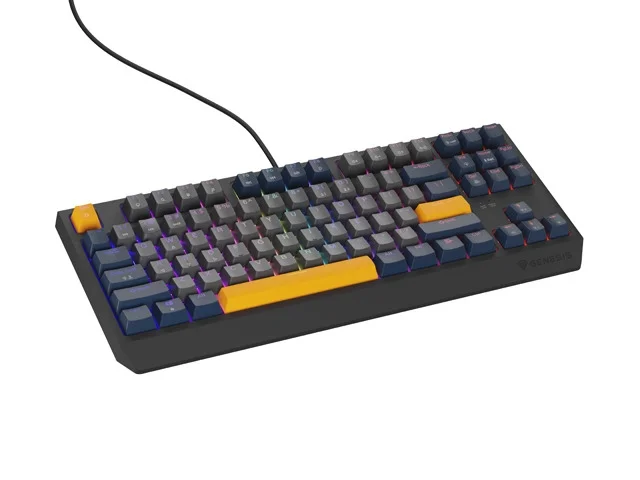Гейминг клавиатура Genesis Thor 230 TKL RGB механична Outemu Panda, Naval Blue, US