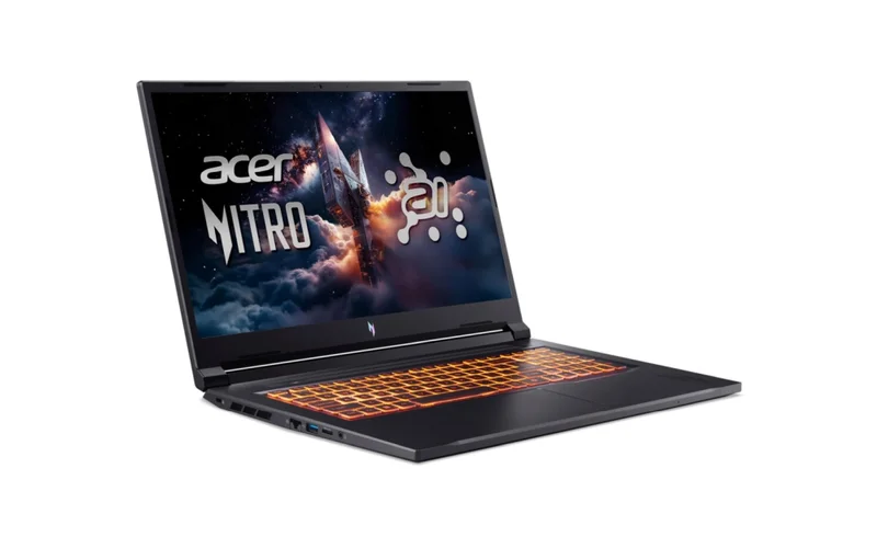 Acer Nitro V17, NG-ANV17-41-R14D, AMD Ryzen R7 260 ( up to 5.1GHz, 16MB), 17.3" FHD(1920x1080)IPS 144Hz, 1*16GB DDR5 (1 slot free), 1024GB PCIe NVMe SSD, NVIDIA GeForce RTX 4050 6GB GDDR6, Wi-Fi AX, BT, Win 11 Home, Black