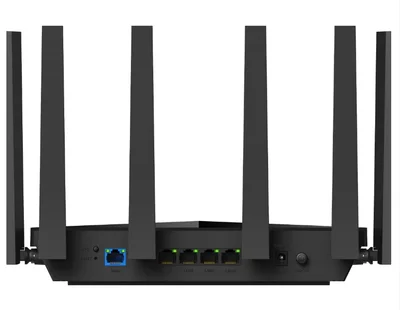 Cudy WR6500H BE6500 2.5G Wi-Fi 7 Router 5764Mbps at 5GHz + 688Mbps at 2.4GHz 4 x 10/100/1000Mbps Ports