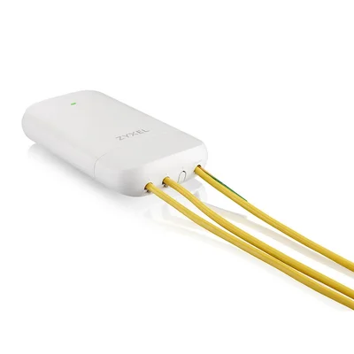 ZyXEL PoE12-3PD, 4 x 1Gb port PoE extender. 45W PoE budget, IP55 rated (outdoor)