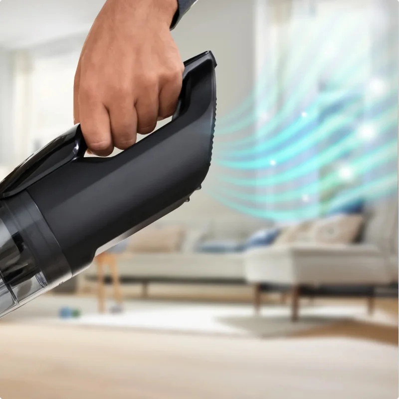 Вертикална прахосмукачка Bosch – BHH4GN28, Flexxo 2-в-1, 28V, 79 dB, с LED четка, сивa