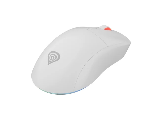 Геймърска мишка Genesis Zircon XIII Wireless 26000 DPI, бяла