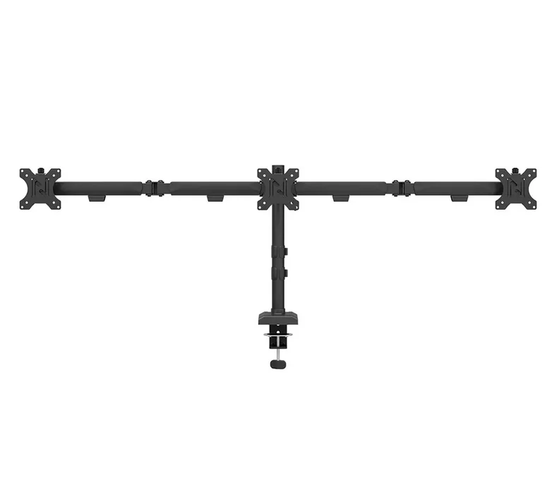 Стойка за монитор Neomounts Nero, тройна, за екрани 10"-27", черна