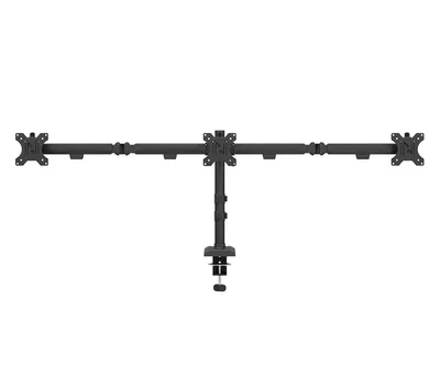 Стойка за монитор Neomounts Nero, тройна, за екрани 10"-27", черна