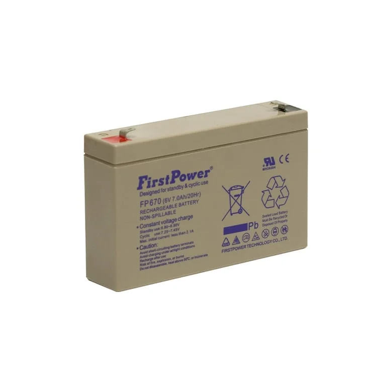 First Power FP670 7 Ah 6V