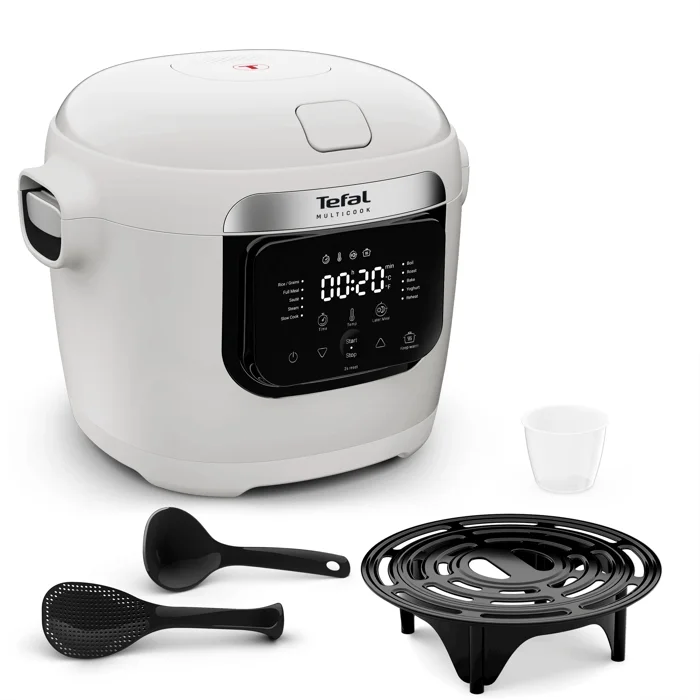 Мултикукър Tefal – MY700BF0, 6L, 700W, Basic Fair Grey