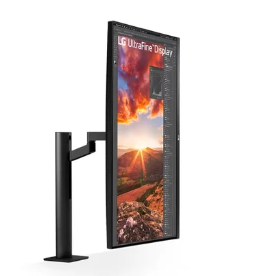 LG 32UN880K-B, 31.5" UltraFine Ergo 4K, IPS AG, DCI-P3 95%, 5ms, 350 cd/m2, 1000:1, 3840x2160, HDR 10, USB Type-C 60W, USB, HDMI, DisplayPort, AMD FreeSync, Speaker 5Wx2, LG Switch, Reader Mode, Tilt/Height/Swivel/Pivot/ Extend/Retract, Black
