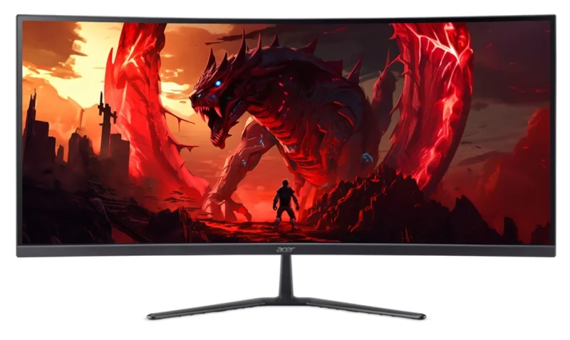 Монитор Acer – Nitro ED340CURW0bmiipx, 34", WQHD, VA, Curved, 240Hz, 1ms, FreeSync Premium
