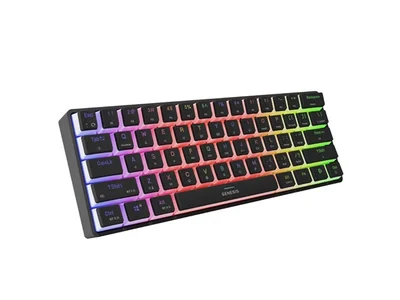 Гейминг клавиатура Genesis Thor 660 G2 безжична механична RGB подсветка Gateron Red черна
