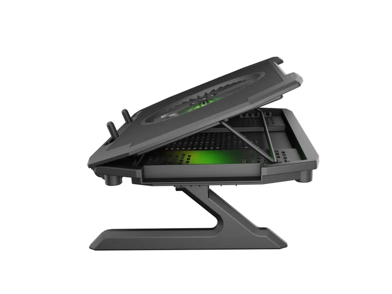 Охлаждаща подложка за лаптоп Genesis Oxid 850, 15.6"-17.3", 5 вентилатора, LED подсветка