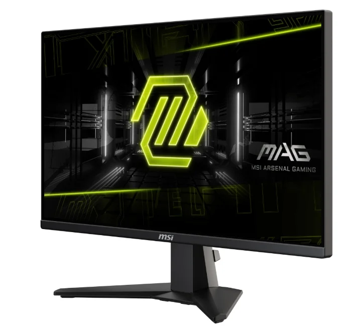 MSI MAG 255XF, 24.5", 0.5ms, 300Hz, Rapid IPS, 1920x1080 (FHD), 16:9, AMD FreeSync Premium, 90% DCI-P3, AG, HDR Ready, 250 nits, 1000:1, DCR 100M:1, DP(1.4a), 2xHDMI 2.0b, Tilt, VESA, Black, 3.3kg