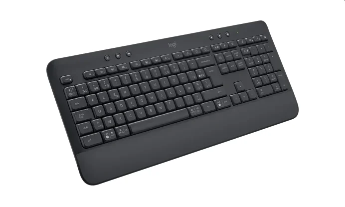 Клавиатура Logitech SIGNATURE K650 безжична Bluetooth, Graphite, US International