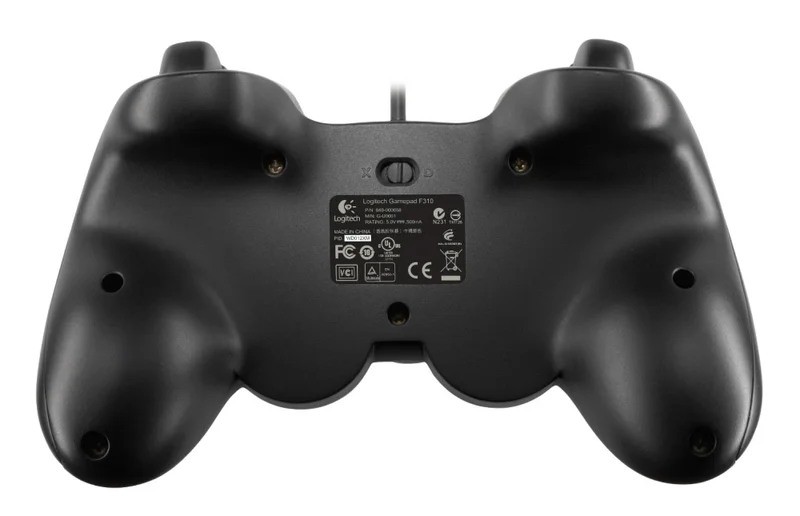 Геймпад Logitech F310, жичен, USB, черен
