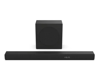 Hisense HS3100, 6-speaker surround sound system, 480W Total Output Power,6.5їWireless subwoofer, Rear surround speakers, Dolby Digital Plus and DTS Virtual:X, EzPlay and Bluetooth 5.3,Black