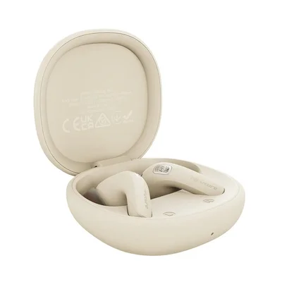 HiFuture FlyBuds 4 ANC Latte, Active Noise Cancelling, 4 MICS ENC, Wireless 5.4, Up to 10 Hours Battery Life by one charge, IPX5, Ultra Bass, Up to 35 Hours Battery Life Combined