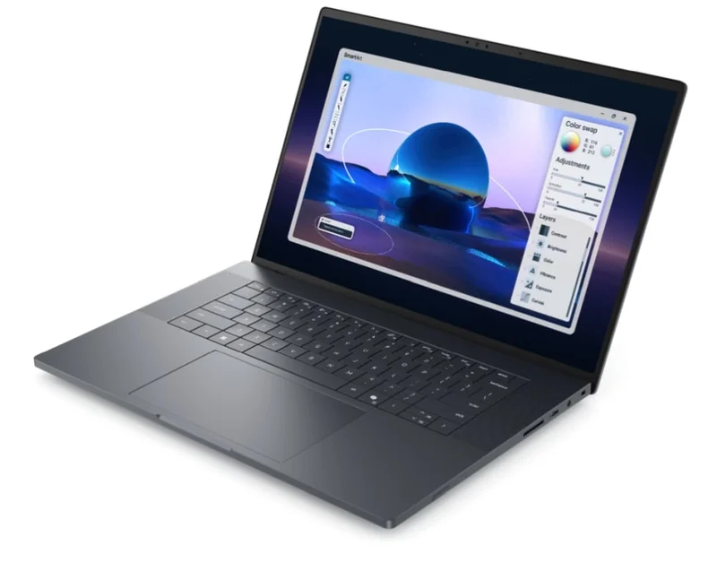 Лаптоп Dell Pro Max 16 Premium MA16250, Intel Core Ultra 7 265H, vPro, 16" FHD+ (1920x1200) 120Hz, 32GB RAM, 1TB SSD, NVIDIA RTX PRO 2000 8GB, Windows 11 Pro, Grey