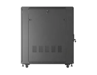 Lanberg Rack Cabinet 19" Free-Standing 22U/600X1000 (FlAT Pack) With Mesh Door Black