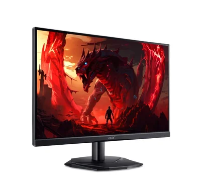 Acer Nitro KG251QX0biip, 24.5'' FHD (1920X1080), VA, 200Hz, 100M:1, 250nits, 2ms/0.5ms(GTG)/1ms(VRB), 99% sRGB, FreeSync, 2xHDMI, DP, BluelightShield, ZeroFrame, Tilt, Vesa, Black, 2Y