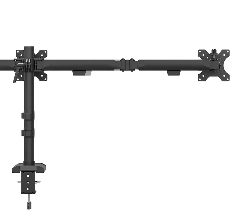 Стойка за монитор Neomounts Nero, тройна, за екрани 10"-27", черна