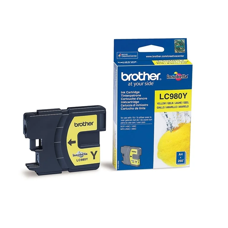 Мастило Brother LC-980Y Yellow