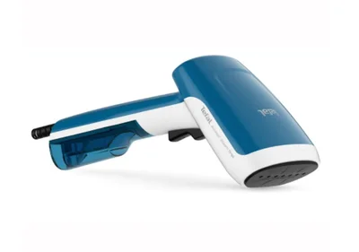 Tefal DT6130E0, Access Steam first, blue&white, 1300W, up to 20g/min, 15min heat-up, 70ml water tank, fabric brush