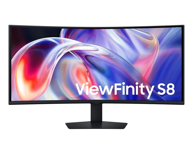Монитор SAMSUNG – ViewFinity S85TH LS40H850TAUXEN, 40" Curved, 5K2K WUHD, VA, 144Hz, AMD FreeSync Premium