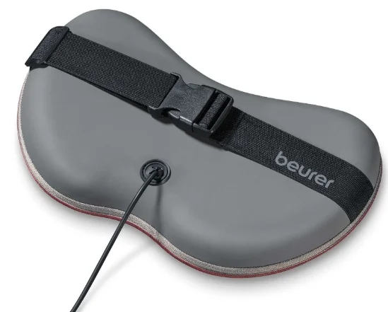 Масажна възглавница Beurer MG 149 Shiatsu, светлина и топлина, червено/сиво