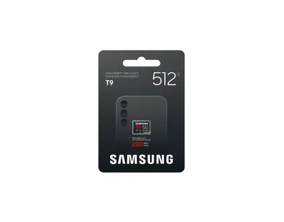 Samsung 512GB micro SD Card T9 UHS-I Read 200MB/s - Write 130MB/s Class 10 U3 V30 A2
