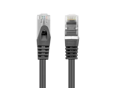Lanberg patch cord CAT.6 FTP 0.25m, black