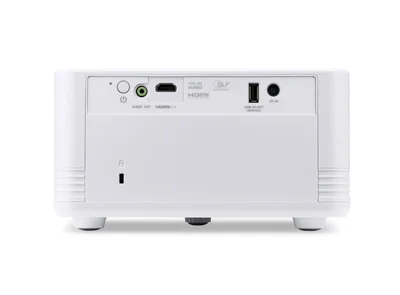 Acer Projector PD1500, DLP Portable, FHD (1920x1080), 1500 ANSI Lumens, 5000:1, 1.1x, LED Light Source, 360° Projection, HDMI 1.4, DC Out (5V/2.0A), USB (Type A), Audio in/out, Speaker 5W, Bag, 2.3 kg, 3Y, White