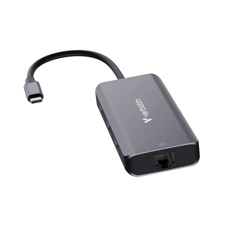 Verbatim USB-C Essentials Multiport Hub 6 Port with RJ45