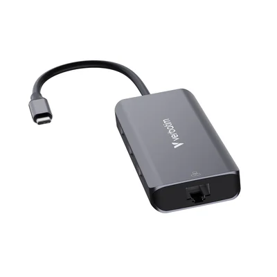 Verbatim USB-C Essentials Multiport Hub 6 Port with RJ45