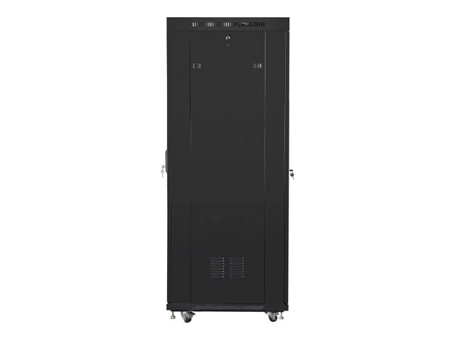 Lanberg rack cabinet 19" free-standing 37U/600x800 (flat pack) with glass door lcd black v2