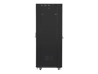 Lanberg rack cabinet 19" free-standing 37U/600x800 (flat pack) with glass door lcd black v2