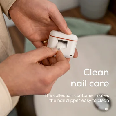 Beurer MP 10 Electric nail clipper; Nails are cut automatically; One-button operation; Ideal for children & the elderly; Two speed settings; LED light; USB-C cable incl.