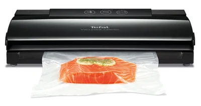 Tefal VT254070  Vacupack classic plastic,  automatic "vaccum & seal", 18 bags included, vertical storage, seal functions, stop function