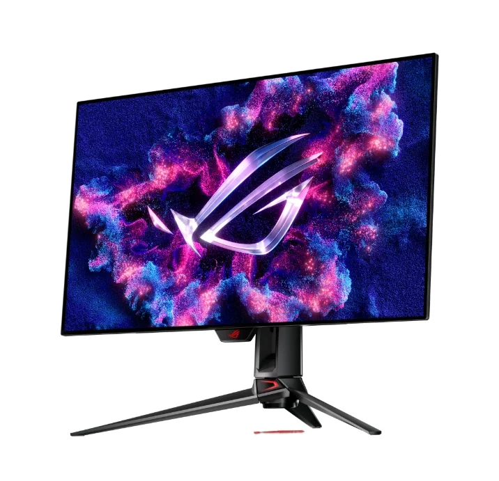 Asus ROG Swift OLED PG32UCDP gaming monitor, 32'' WOLED panel, dual mode (4K 240Hz or FHD 480Hz), 0.03 ms (GTG), G-SYNC compatibility, custom heatsink, ASUS OLED Care, AI Assistant, VESA DisplayHDRї 400 True Black, uniform brightness, 99% DCI-P3, true 10