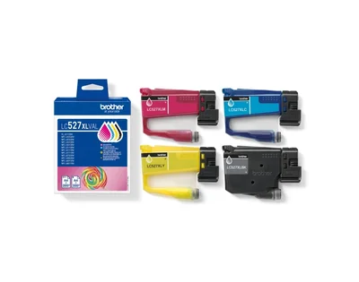 Brother LC527XLVAL Coloured Multipack Ink Cartridge for MFCJ5010DW/MFCJ5110DW