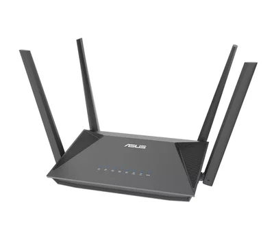 Рутер ASUS RT-AX52 Pro AX3000 Dual-Band 1.3GHz CPU 128MB/256MB RAM