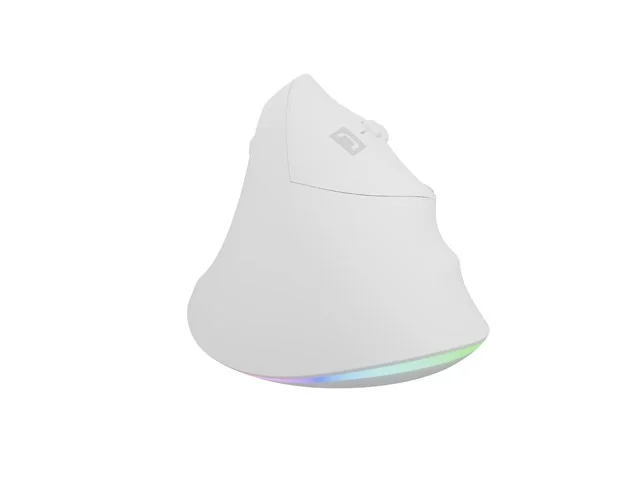 Natec Vertical Mouse Crake 2 Pro 12800DPI Optical White