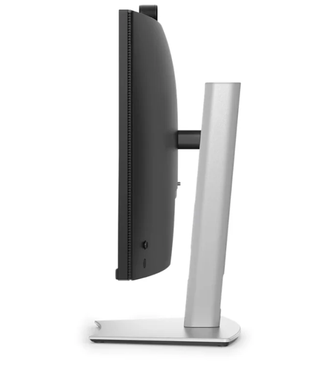 Dell P3426WEV, 34.1"  Curved Webcam Monitor, IPS Anti-Glare, 5ms, 100 Hz, 1500:1, 350 cd/m2, UW-QHD 3440x1440, 99% sRGB, HDMI, Display Port, USB-C Hub, RJ45, Webcam, KVM Switch, PD 90W, Height Adjustable, Pivot, Swivel, Tilt, Black