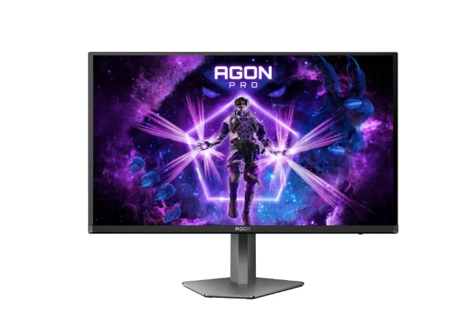 AOC AG276QZD2, 26.7" QD-OLED, 2560x1440@240Hz, 0.03GtG, 1000cd m/2, 1.5M:1, 80M:1 DCR, Adaptive Sync, FlickerFree, Low Blue Light, 5Wx2, Tilt, Height Adjust, Pivot, Swivel, 2xHDMI, 2xDP, USB hub