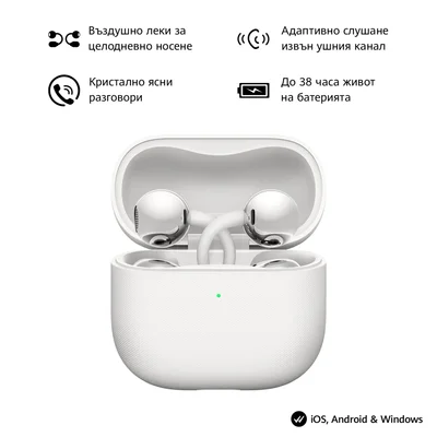 Huawei FreeClip 2 Robin-T10 White + Flicka Air